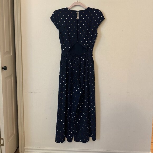 Babaton Hamptons Polka Dot Jumpsuit SZ 0 - Picture 4 of 7